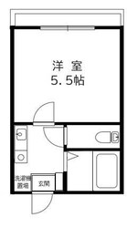 フラット七里の物件間取画像